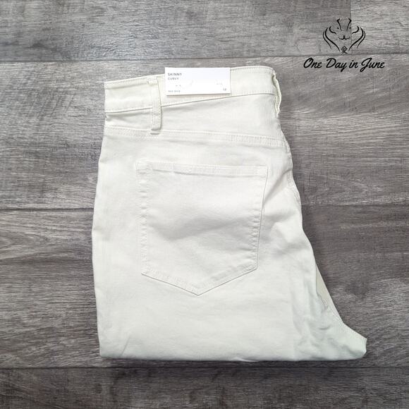 Loft Skinny Curvy Jeans Size 12 - Picture 6 of 6